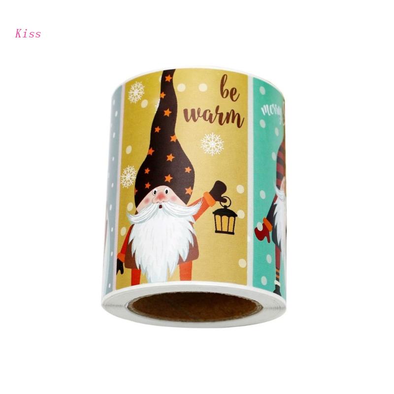 Set 200 Sticker Dán Tường Trang Trí Giáng Sinh Dễ Thương