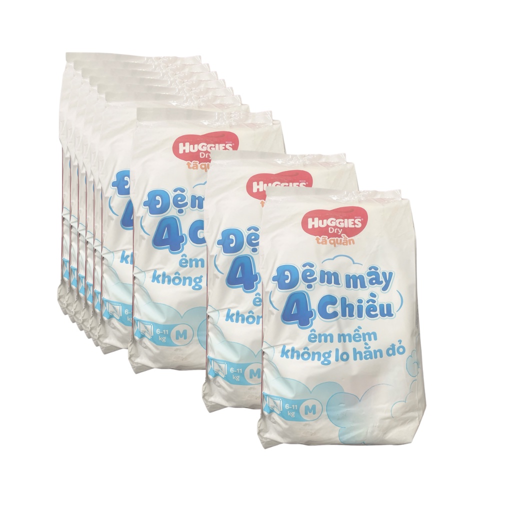 Combo 60 miếng tã quần huggies size M