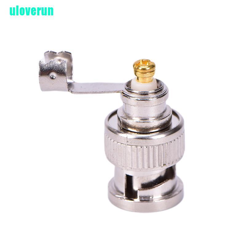 Set 10 Đầu Nối Bnc Male Cho Dây Cáp Đồng Trục Rg59 CCTV