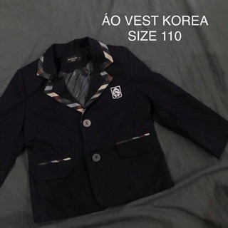Áo vest korea , form và dáng chuẩn không chê vào đâu được, áo có cải vân kẻ tạo điểm nhấn, có lớp lót dầy dặn