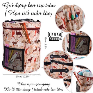 Giỏ đựng len các loại