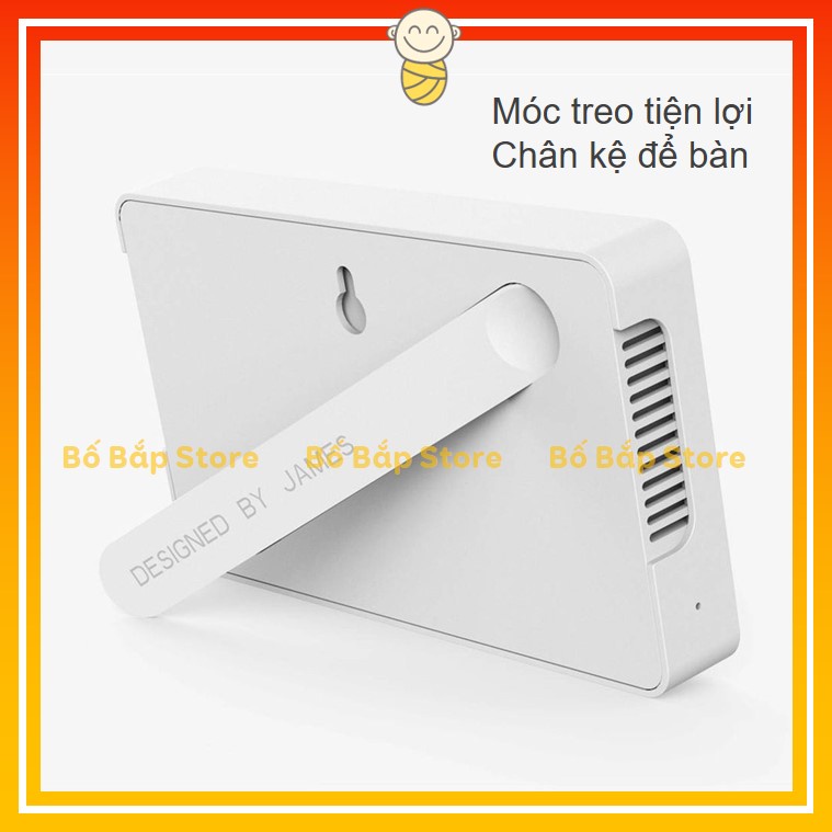 Nhiệt Ẩm Kế Điện Tử ⚡5 IN 1⚡ Cảm Ứng Đo Nhiệt Độ Và Độ Ẩm Phòng Ngủ Chính Xác Cho Bé Yêu