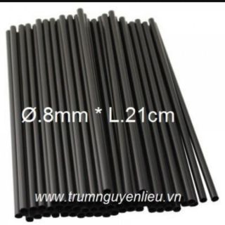 Bịch 530 ống hút trà sữa phi 8 ( ko hút đc chân châu)