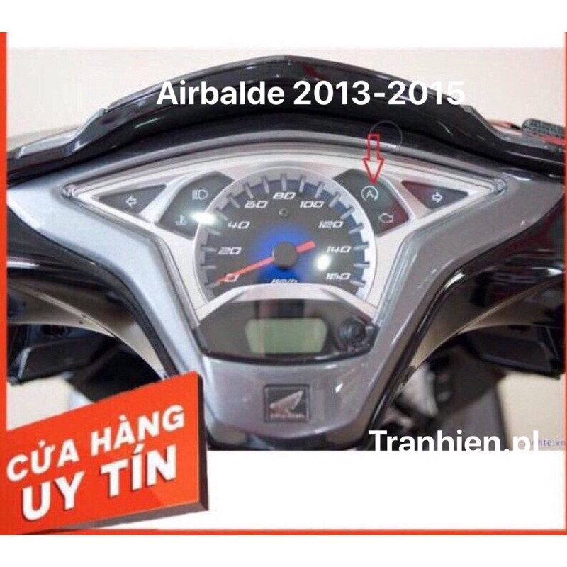 Nắp trên đồng hồ ab 125 , kính đồng hồ airblade 125 (2013-2015)