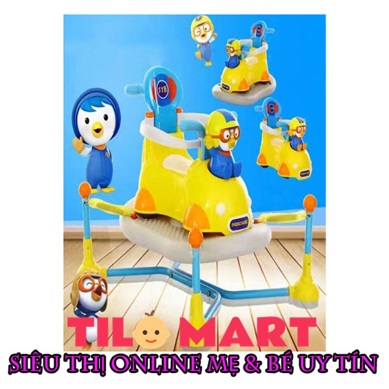 Đồ chơi xe chòi cho bé 4 in 1