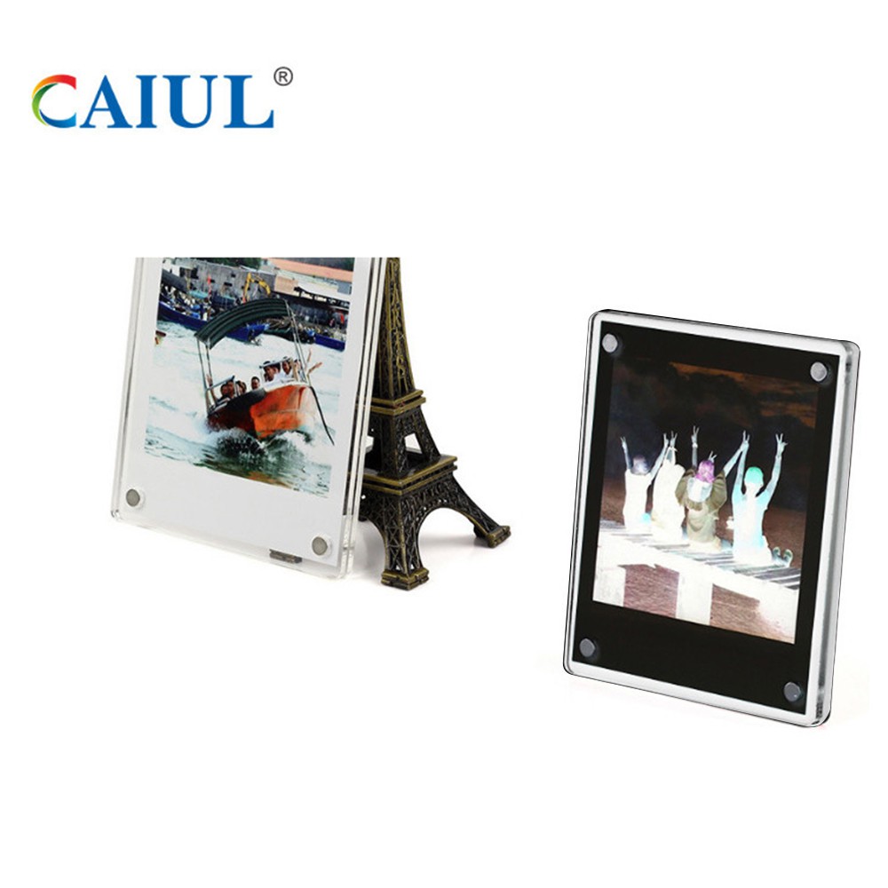 Khung Gắn Nam Châm Acrylic Cho Tủ Lạnh Fujifilm Instax Square Sp3 Sq6 Sq10 Sq20