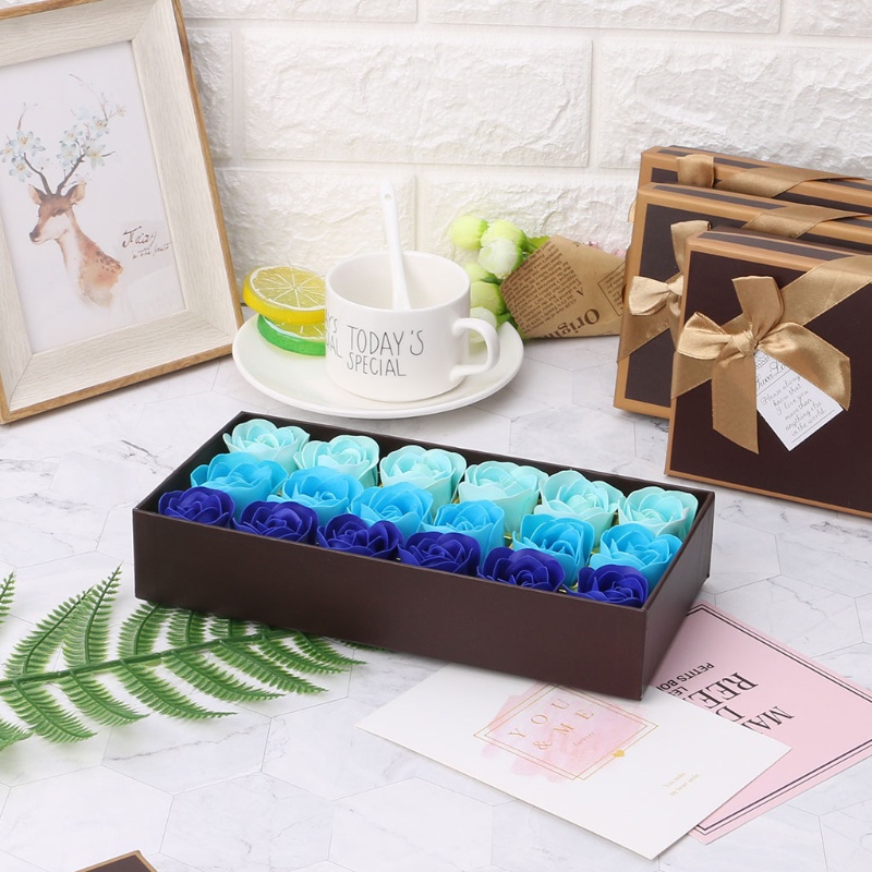 Xà Phòng Tắm Toàn Thân 18 Bông Hoa Hồng Tạo Mùi Thơm Cho Tiệc Cưới