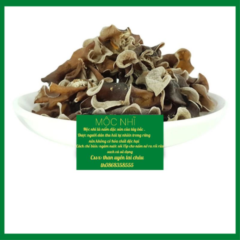 500g mộc nhĩ rừng