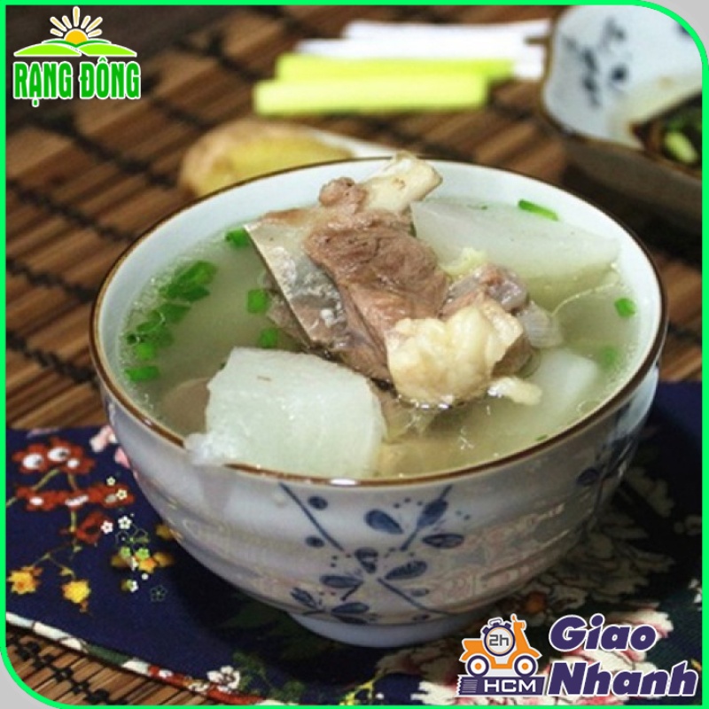 Hạt giống Củ Cải Trắng Dễ Trồng Củ To Dài, Sinh Trưởng Khỏe (gói 50 gram) - Hạt giống Rạng Đông