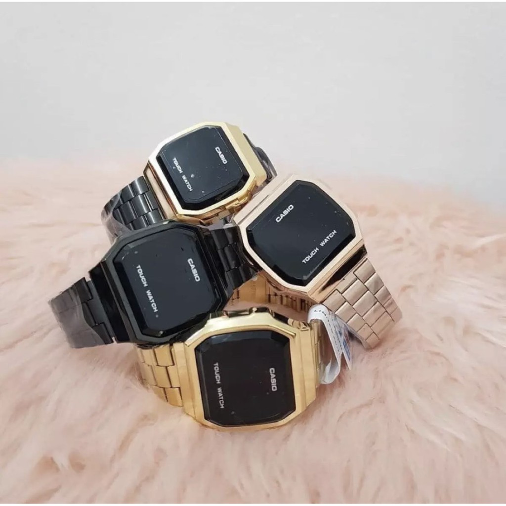 Đồng Hồ Casio Điện Tử mặt tráng gương A168