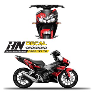 Tem Trùm Winner X Ohlins Đỏ Đen