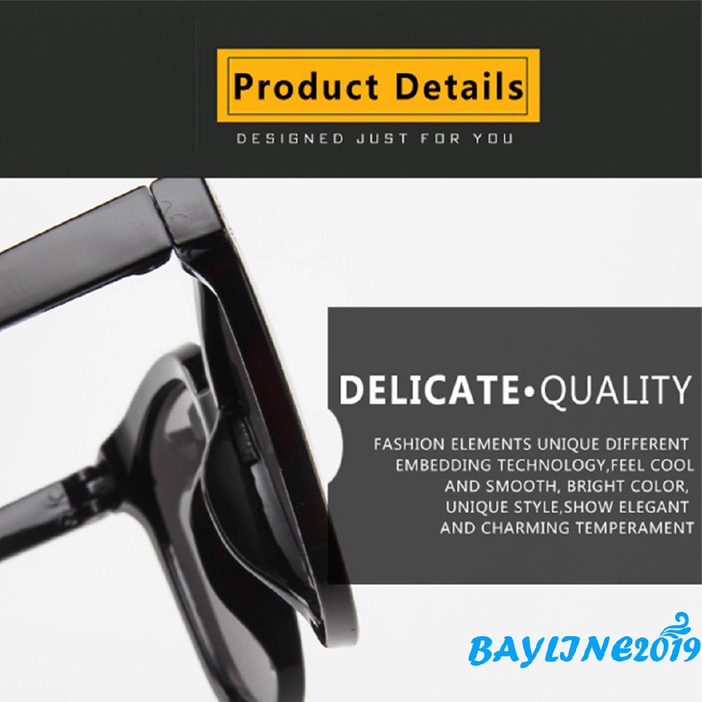 Kính Mát Gọng Chữ Nhật Thời Trang Unisex