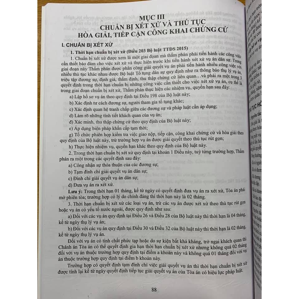 Sách - Thủ tục thụ lý hòa giải và xét xử vụ án dân sự với các văn bản hướng dẫn mới nhất | BigBuy360 - bigbuy360.vn