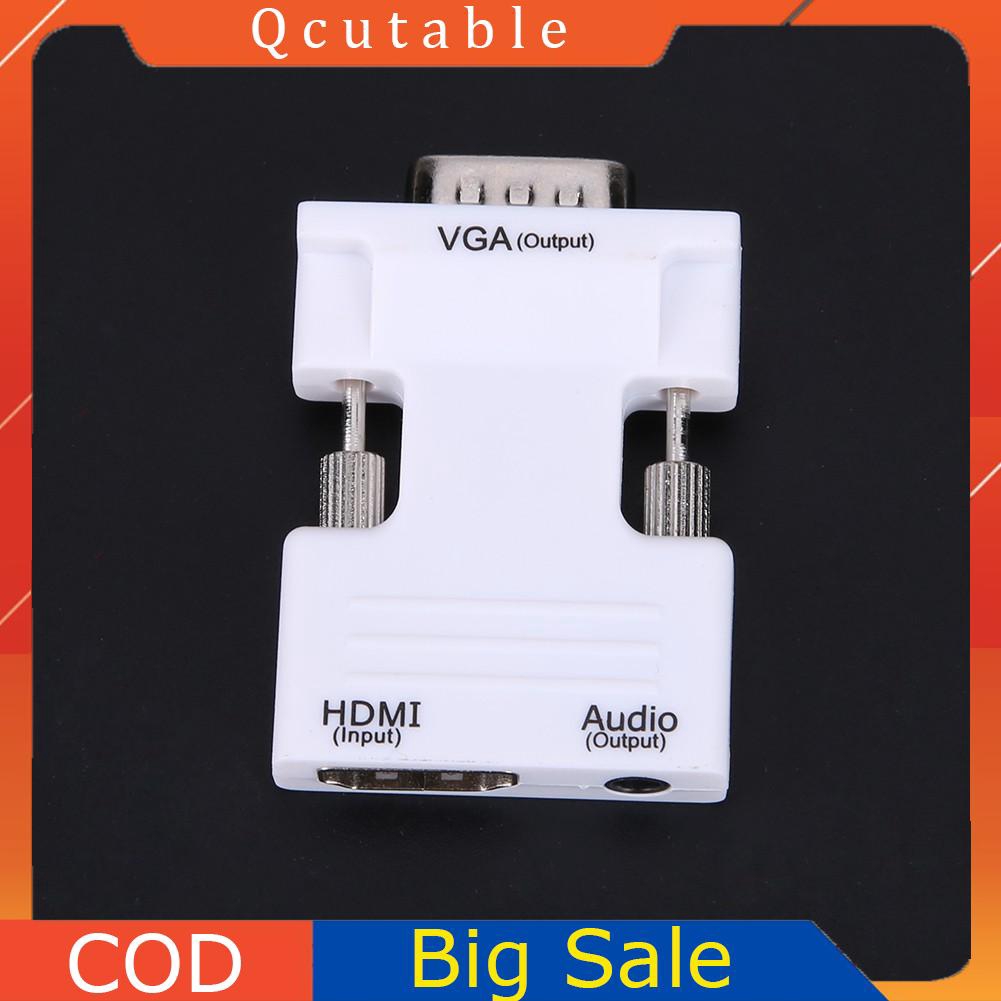 Đầu chuyển đổi cổng HDMI cái sang VGA đực