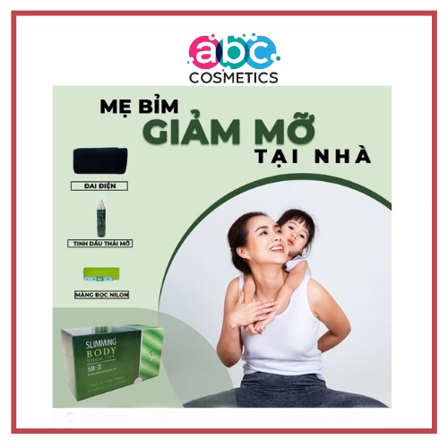 Bộ ủ nóng tan mỡ bụng đùi Slimming body thải mỡ thừa thon gọn eo ABC Cosmertics