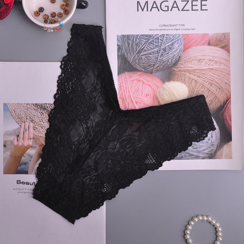 Quần lót AOWEINISI vải ren thiết kế quyến rũ thời trang dành cho nữ