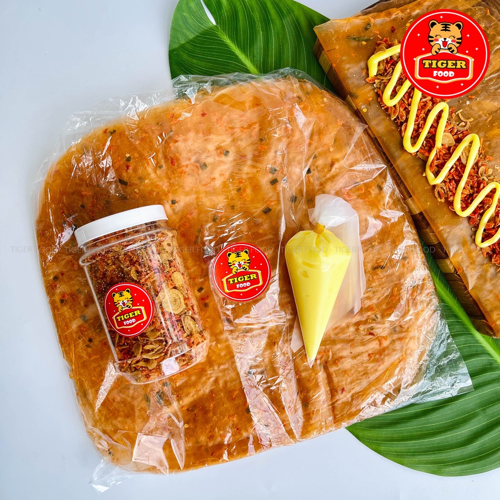 Bánh tráng dẻo tôm 500g LOẠI NGON TIGER FOOD Đặc sản Tây Ninh sử dụng được cho nhiều món ăn vặt hoặc cuốn
