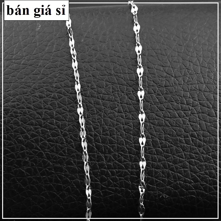 Dây chuyền nữ inox cao cấp không mặt, không đen vĩnh viễn giá hủy diệt - dây me