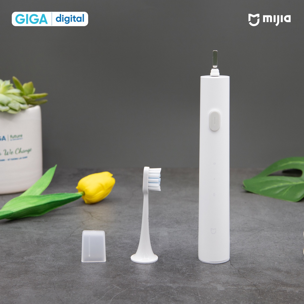 Bàn chải điện Xiaomi Mijia T300 Sonic - Bàn chải đánh răng pin sạc kháng nước IPX7 bảo vệ nướu