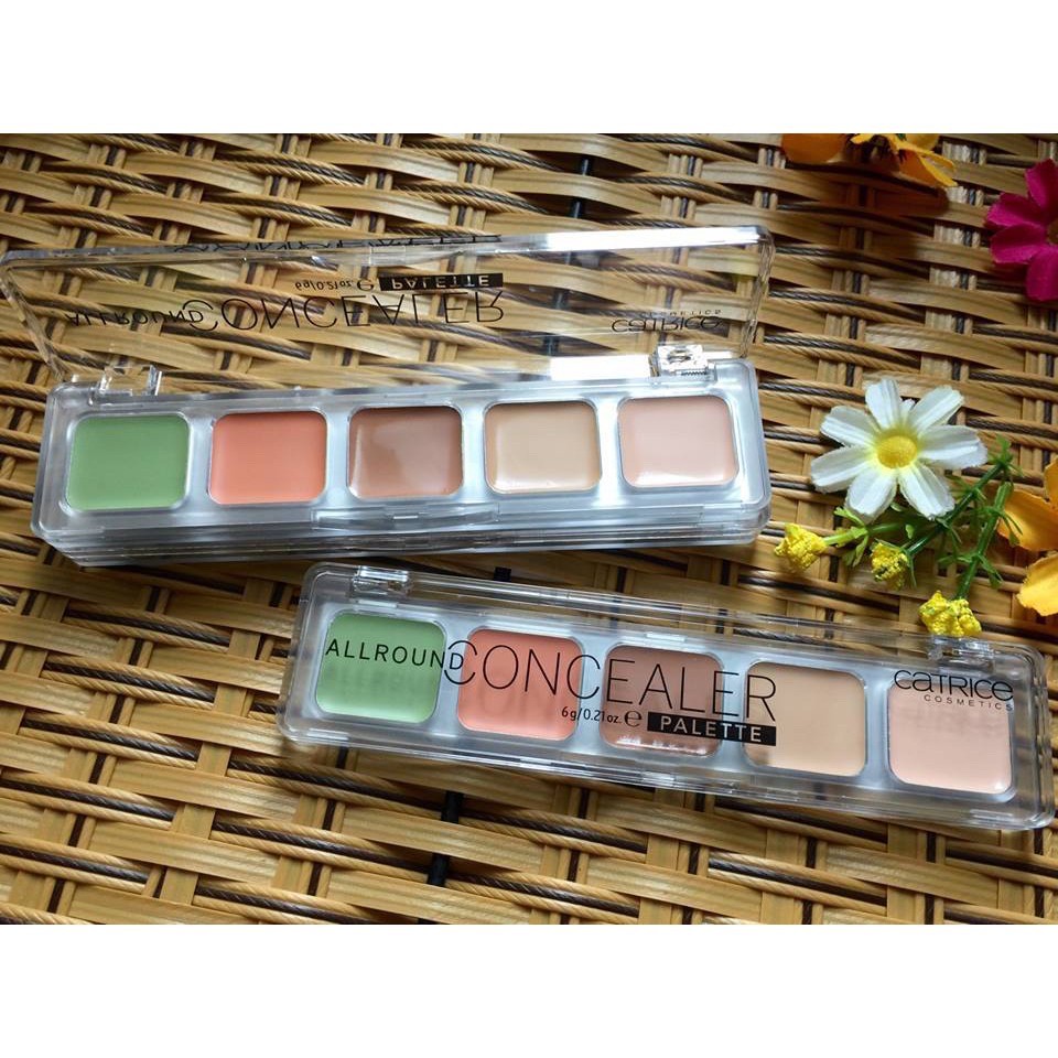 Bảng che khuyết điểm 5 ô CATRICE Allround Concealer Palette