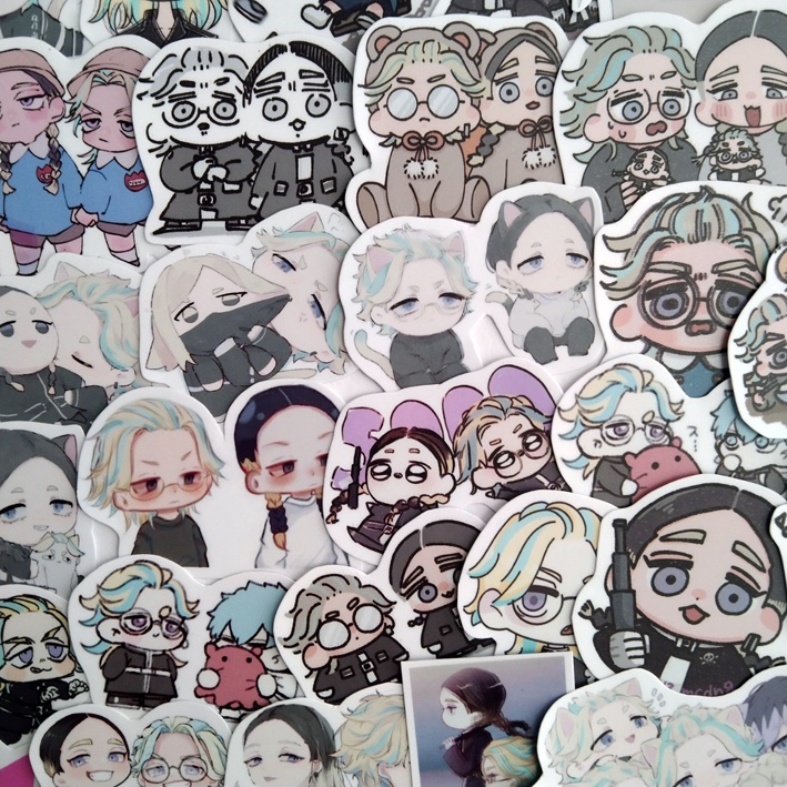 Sticker hình dán Rindou Haitani Sanzu Tokyo Revengers ảnh dán Haitani Tokyo Revengers