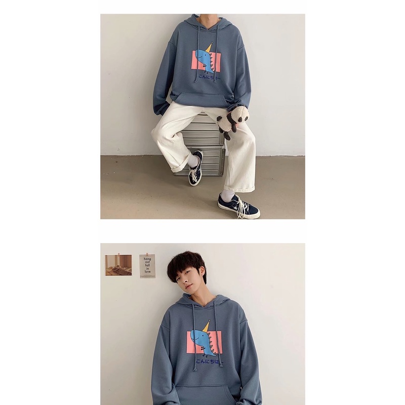 Áo Hoodies Tay Dài Sành Điệu Hợp Thời Trang Dành Cho Nam M-5Xl