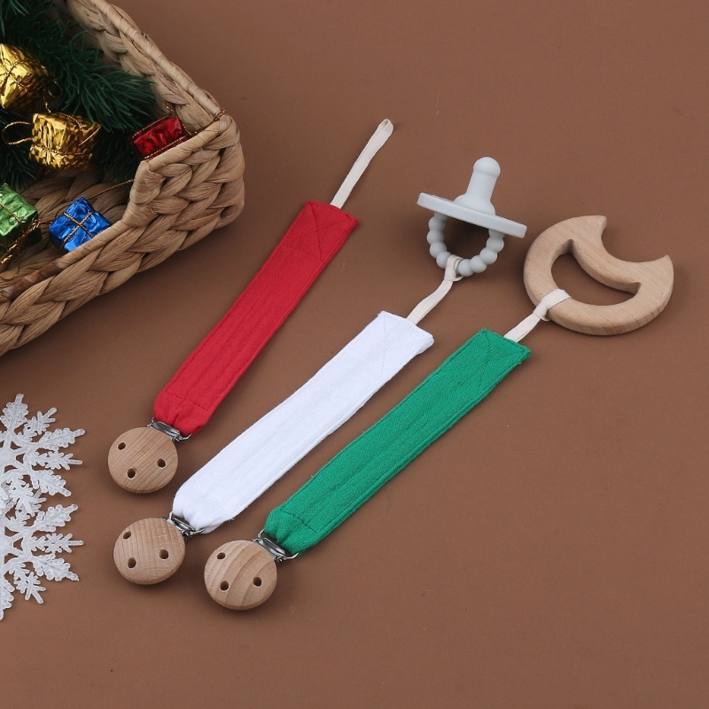 Set 3 Dây Kẹp Núm Vú Giả Chống Rơi Cho Bé Giá Đỡ