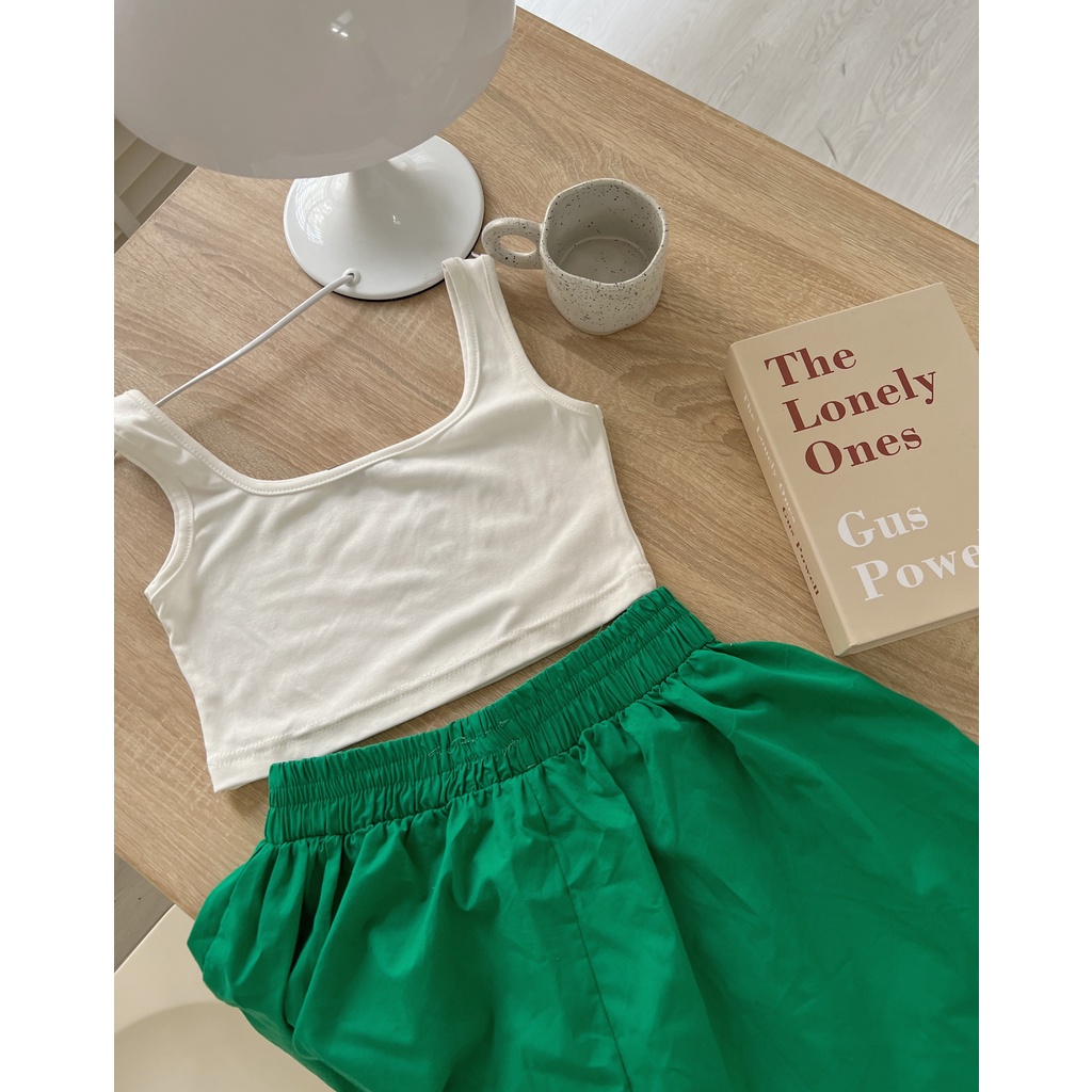 S7194 Set áo tanktop quần short Audrey (có tách lẻ)