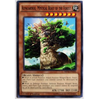[Thẻ Yugioh] Alpacaribou, Mystical Beast of the Forest |EN| Common