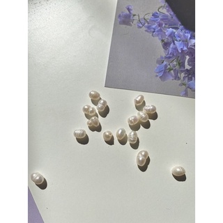 Hạt trai trắng ngà 4mm-5mm