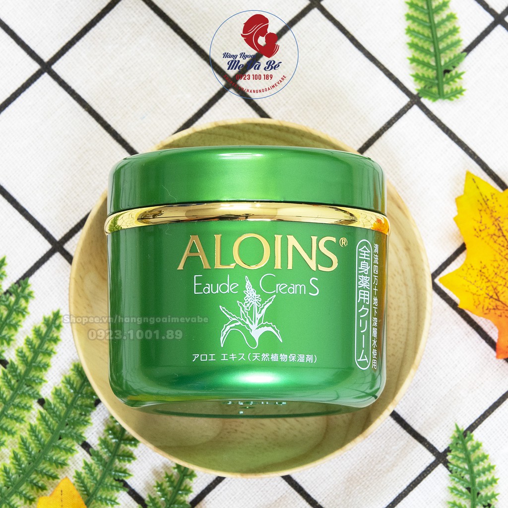 Kem dưỡng da lô hội Aloins Eaude Cream S 185g Nhật bản