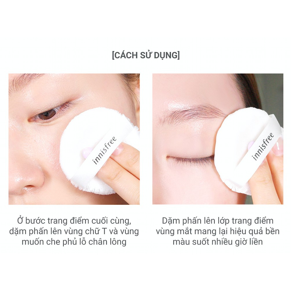 Phấn phủ che phủ lỗ chân lông dạng nén innisfree Pore Blur Pact 12.5g | BigBuy360 - bigbuy360.vn