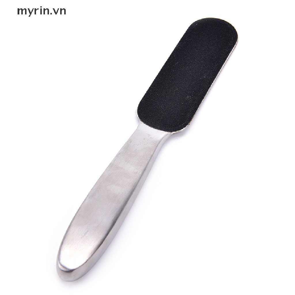 1 Dũa Chân Hai Mặt Bằng Thép Không Gỉ Và 10 Giấy Nhám