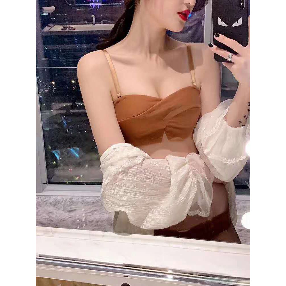 Áo Lót Nữ ❤️FREESHIP❤️ Áo Ngực Nữ Cotton đan chéo mềm mại thoáng mát tôn vòng một quyến rũ mã AL27 | BigBuy360 - bigbuy360.vn