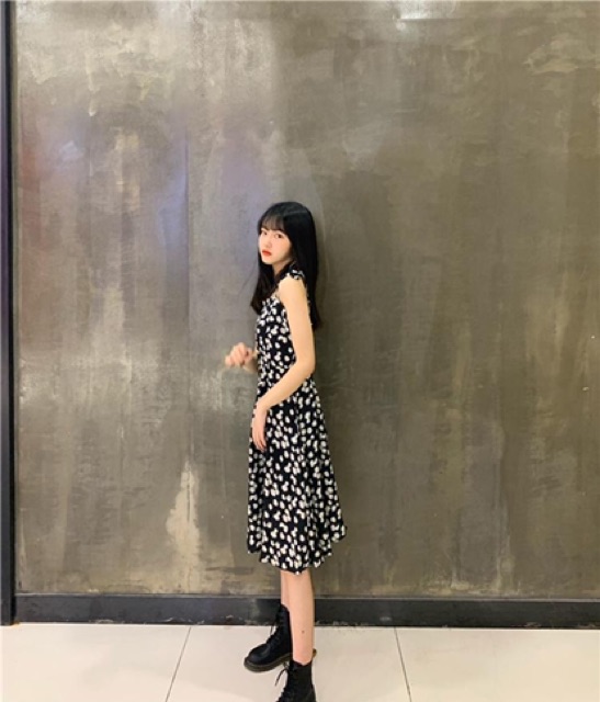 ( CÓ ẢNH THẬT ) Váy HAI DÂY hoa nhí vintage | BigBuy360 - bigbuy360.vn