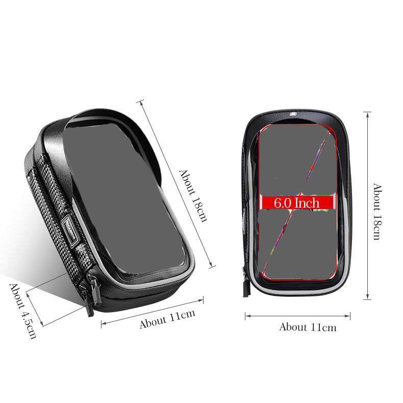 Rockbros Túi Đựng Điện Thoại 6.0 Inch Chống Thấm Nước Gắn Ghi Đông Xe Đạp