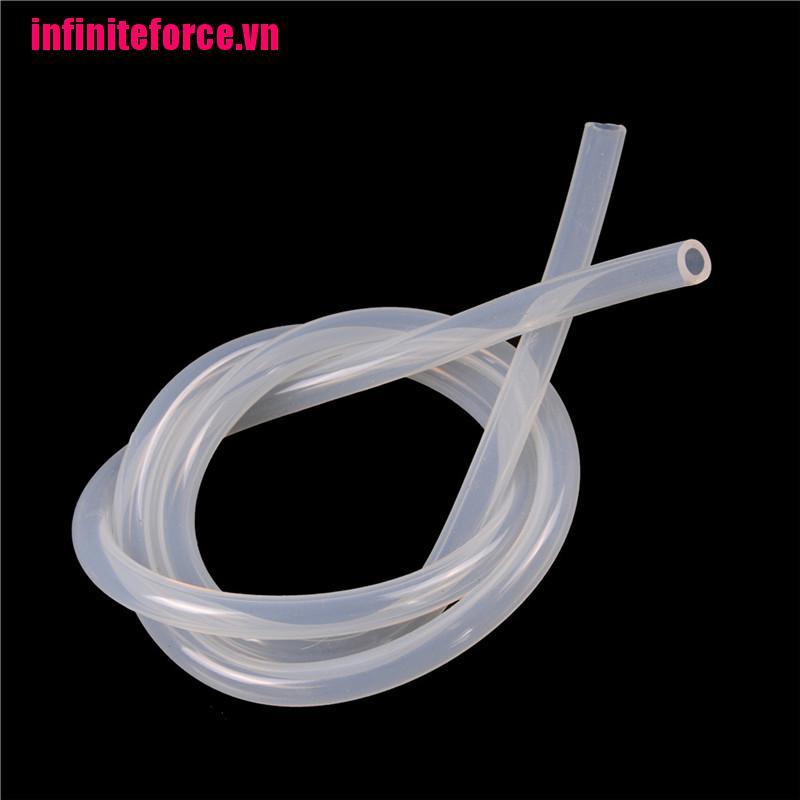 Ống Cao Su Silicon Mềm Trong Suốt Không Độc Hại 1m