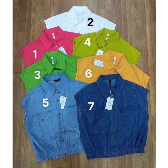 Áo Sơ Mi Nữ SHOJO Hàng Xuất Dư Hàn 3 Size 50-70Kg