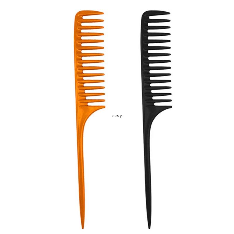 ✿ Lược Chải Tạo Kiểu Tóc Răng Thưa Chống Tĩnh Điện Chuyên Dụng Cho Salon