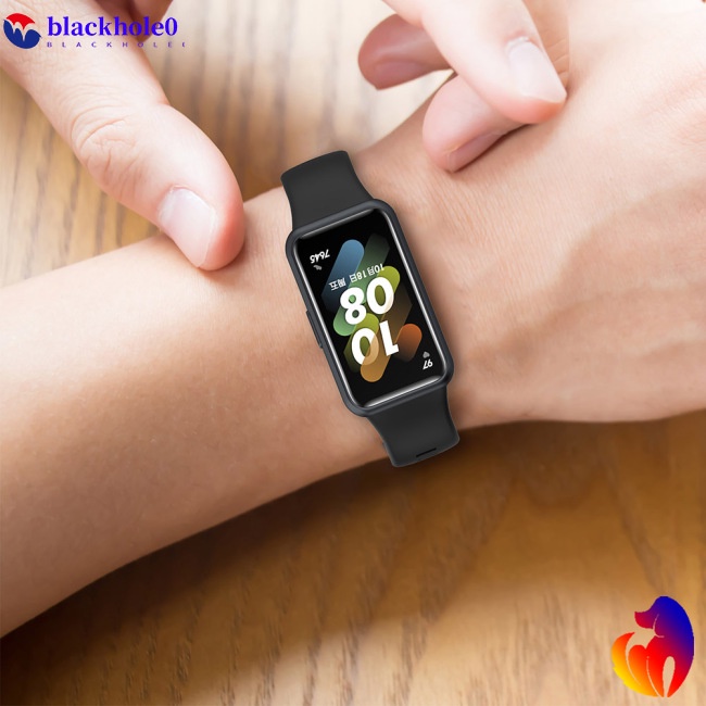 Dây Đeo Thay Thế Bằng Cao Su Mềm Chống Nước Có Thể Điều Chỉnh Cho Đồng Hồ Huawei Band 7