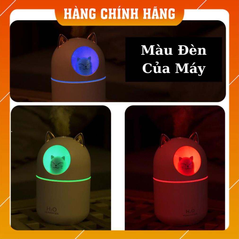 [FreeShip] Máy Phun Sương Tạo Ẩm Không Khí Hình Thú - Máy Phun Sương Mini  Có Đèn Led Dùng Làm Đèn Phòng Ngủ Siêu Đẹp