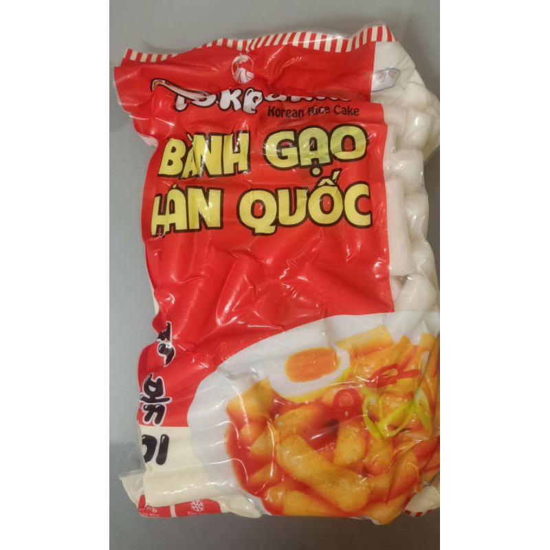 Bánh gạo hàn quốc tobokki bịch 1 kg .
