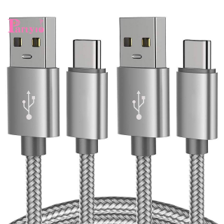 Set 2 Dây Cáp Sạc Usb Type C Dài 3ft Dành Cho Samsung Galaxy S10 S9 S8 Plus Note 9 8, Lg G7 V30S V35 Thinq V30 G6