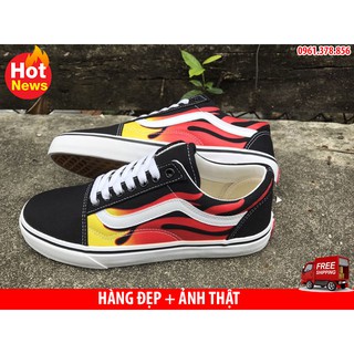 Giày thể thao V old skool lửa
