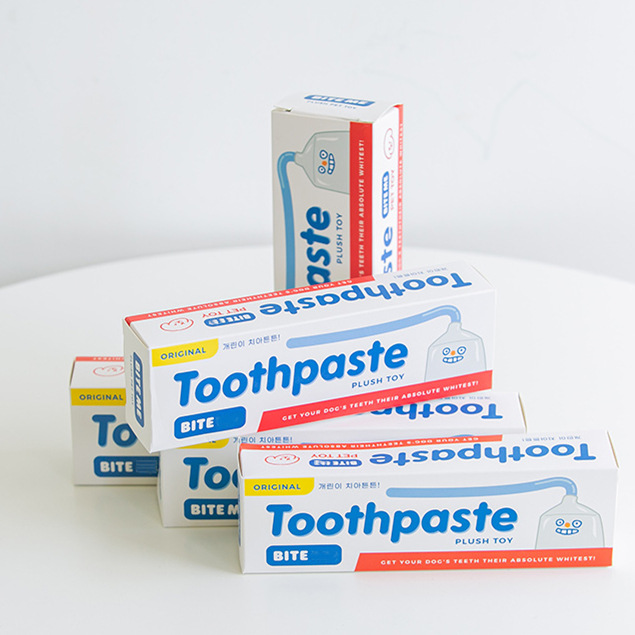 Đồ Chơi Hình Kem Đánh Răng Hàn Quốc Dễ Thương Cho Thú Cưng
