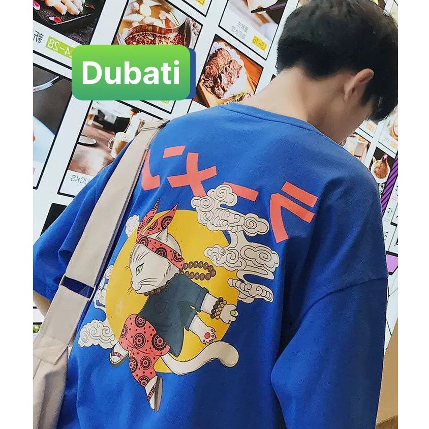 ÁO THUN NAM NỮ XANH THỎ LÃO ĐẠI TAY LỠ PHOM FROM RỘNG HOT TREND - DUBATI FASHION