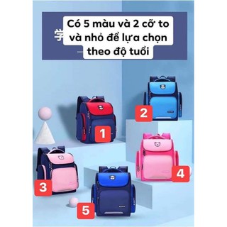 Balo học sinh chống gù chống nước happy