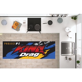 Thảm lót xe máy kiểu Racing 60X2M