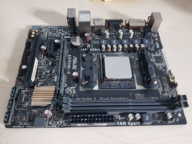 COMBO MAINBOARD ASUS A68HM-K FM2+ VÀ CPU A8 5600K