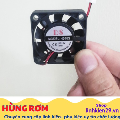 Quạt tản nhiệt 12V 4x4CM, Quạt hút bụi, Quạt thổi mùi